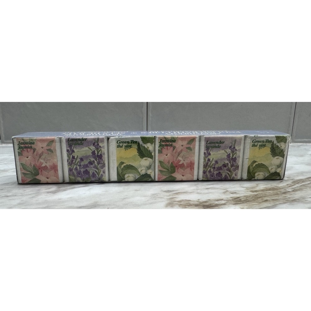 Delagar English Aromatherapy Bath Cubes Lavender Jasmine Green Tea VTG